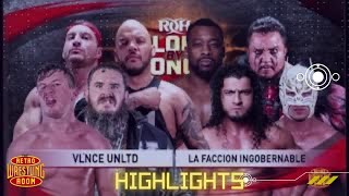 Vlnce Unltd vs La Facción Ingobernable / ROH Glory By Honor Night 1 / Full Match Highlights