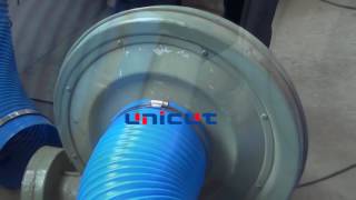 How to install 1490 laser machine exhaust fan