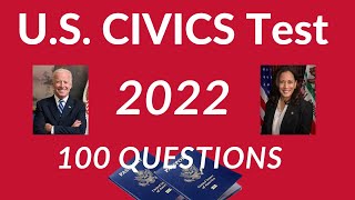 (No Ads!!) US Civics Test 100 Questions Official Materials US Citizenship Test