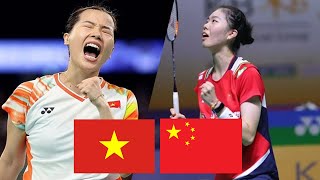 Nguyễn Thùy Linh (VIE) vs GAO FANG JIE (CHINA) | Đẳng cấp Thuỳ Linh được phô diễn
