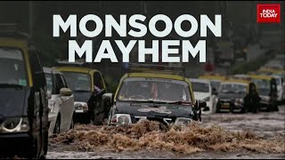 Monsoon Mayhem: Heavy Rains Lash Financial Capital Mumbai, Record 300 MM Rainfall In 6 Hours