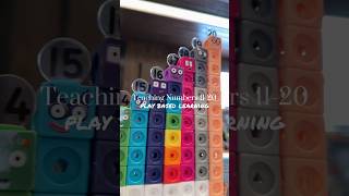 Teaching Numbers 11 20 Kindergarten Math Playbasedlearning Handsonlearning Numberblocks Maths