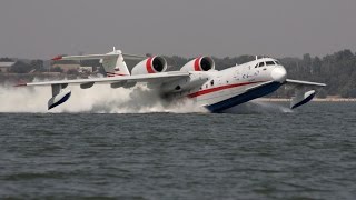 มันสุดยอดมาก เครื่องบินขึ้นลงทางน้ำของรัสเซีย Russian amphibious jet