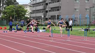 第2回 秋田大学 学内記録会　女子60mH　20210522