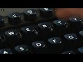 @hyggedansk 🍎😴 typewriter sound asmr 💤dansk asmr skrivemaskine