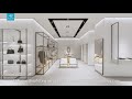 Modern Modular Clothing Shop Display System - Super U Design