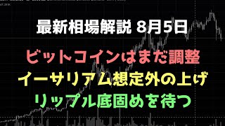 イーサリアムが強い…｜ビットコイン、イーサリアム、リップルの値動きを解説