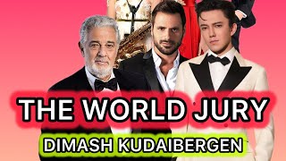 The World Jury DIMASH QUDAIBERGEN. Dimash Kudaibergen news. Dimash reaction