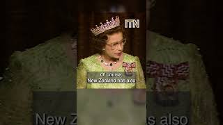 Queen Elizabeth II Gets Egged and Laughs it Off (1986) | Royal History