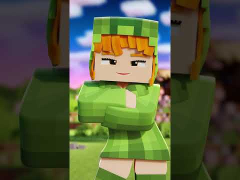 Ankha Dance But Creeper Girl - Minecraft Animation #Shorts - YouTube