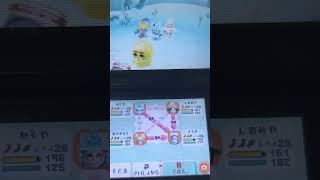 ミートピア【Miitopia】;ボス戦【スージースライム\u0026レトロピューター×2戦▪2ターンキル、激レアピョン\u0026水ピョン×2戦▪1ターンキル】（ショート版）