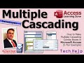 How to Make Multiple Cascading Combo Boxes in Microsoft Access: 5-Level Example