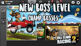 Hill Climb Racing 2 : New Boss Level - Versus Champ Bosses Legendary