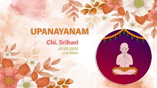 Upanayanam Of Chi.Srihari