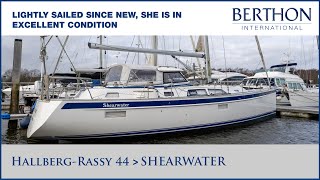 Hallberg-Rassy 44 (SHEARWATER) with Harry Lightfoot - Yacht for Sale - Lightly Sailed Since New