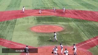 【日大藤沢】横浜スタジアムでのシートノック模様