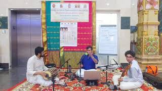 Margazhi musical festival, Day-3: Vocal concert by R J Hari, Sameth and Sabari