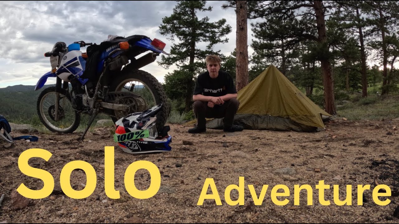 Solo Motorcycle Camping Adventure Youtube
