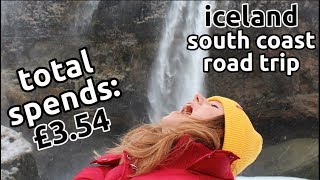 iceland south coast on a budget | ring road trip itinerary | vlog 3