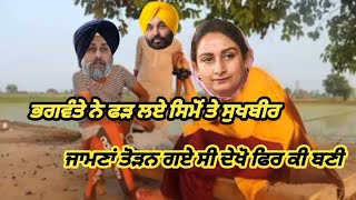 ਦੇਖੋ ਜਾਮਣਾਂ ਤੋੜ ਦੇ ਨੂੰ ਫੜ ਲਿਆ ਭਗਵੰਤੇ ਨੇ ਸਿਮੋਂ ਕਹਿੰਦੀ ਤੁਸੀਂ ਚੱਲੋ ਸਰਦਾਰ ਜੀ ਐਵੇ ਕੋਈ ਰੌਲਾ ਨਾ ਪੈ ਜੇ 🤣