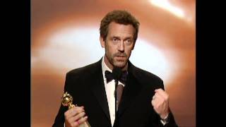 Hugh Laurie Wins Best Actor TV Series Drama - Golden Globes 2007