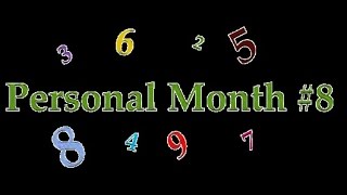 Personal Month #8-Numerology for Beginners