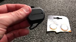 Garmin Speed sensor, change battery?