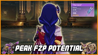 This is what Raiden Shogun's Peak F2P Potential looks like | Genshin Impact