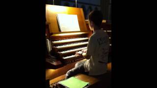 George Warren plays Grand Choeur by Franck on Paderborn Cathedral Organ