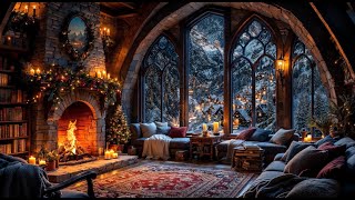 🔥 Cozy Reading Nook: Fireplace Ambience and ASMR Sounds for Focus and Relaxation