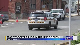 Two Pennsylvania State Police Troopers shot, one killed in Juniata County