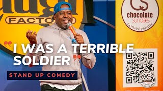 I Was A Terrible Soldier - Comedian Sean Larkins - Chocolate Sundaes Standup Comedy