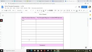 Cornell Notes Template for Ms Espino's Class