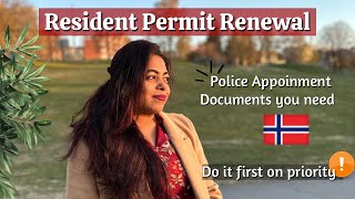 How to get Visa Extension in Norway | Renewal of my Residence Permit in Norway | @SukanyaBiswas