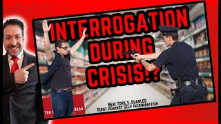 Emergency Exception to Miranda Rule!? New York v. Quarles