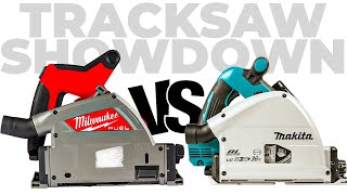 TRACK SAW SHOWDOWN: Milwaukee M18 2831-21 VS Makita 36V XPS01PTJ The Ultimate Face-Off!