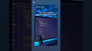 Car Racing Game Using HTML, CSS & JavaScript | Simple Project for Beginners #codingfun #codingtime