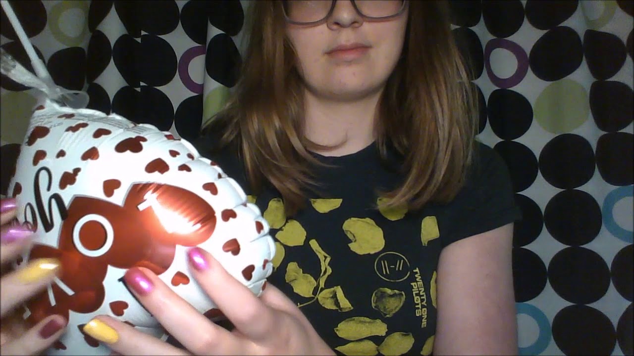 Asmr Foil Balloon Tapping Youtube