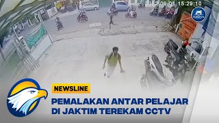 Pemalakan Antar Pelajar di Jaktim Terekam CCTV