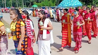 กฐินสามัคคีมหากุศลไทย - เมียนมาร์ สามสัมพันธ์อันดีระหว่างสองประเทศ วัดสุขาวดี  อำเภอสูงเนิน