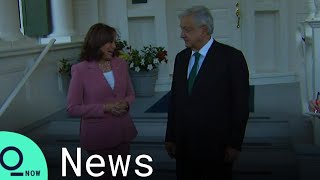 Vice President Harris Meets with Mexican President AMLO