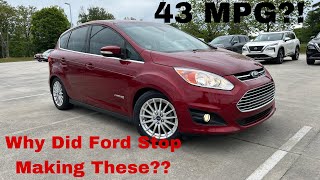 2013 Ford C-Max Hybrid SEL 2.0 POV Test Drive & Review