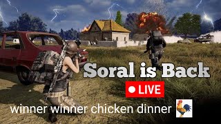 BGMI LIVE AFTER  LONG TIME ! BGMI LIVE with SORAL