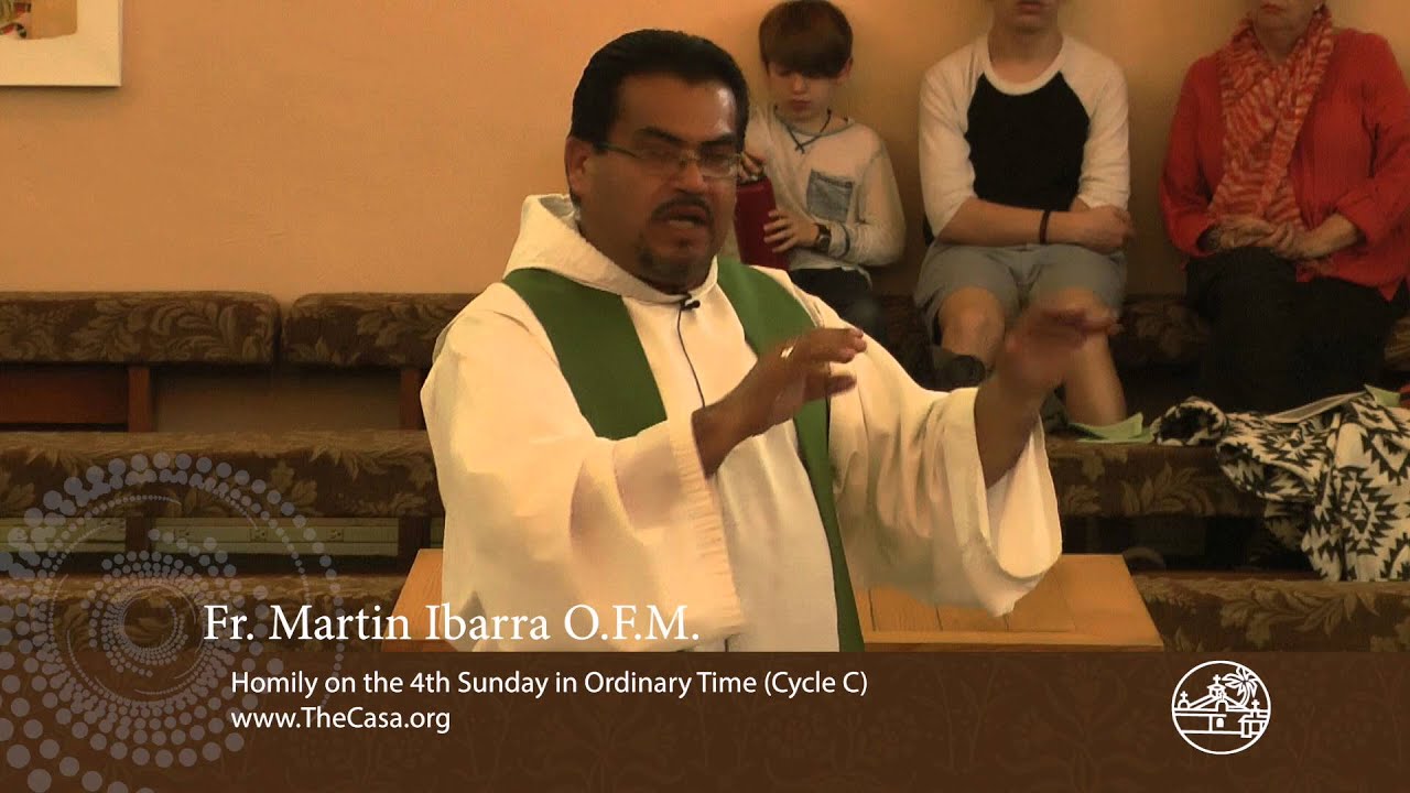 Homily 4th Sunday In Ordinary Time (Cycle C) Fr Martin - YouTube