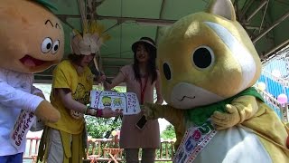 高尾山キャラ祭り 〜ムッちゃんお誕生日会〜 キャラクターPRステージ