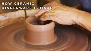 How Ceramic Dinnerware Is Made • Tasty