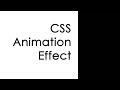 CSS Animation Tutorial | csPoint web designing tutorials