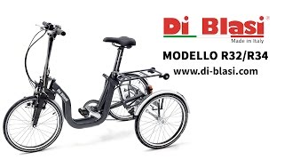 Folding tricycle R32-R34 DI BLASI