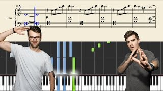 The Chainsmokers - All We Know - Piano Tutorial + SHEETS