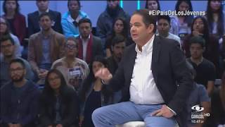 Germán Vargas Lleras le contesta al País de los jóvenes en Noticias Caracol